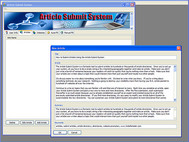 Article Submit System screenshot